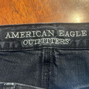 American Eagle vintage high rise black jeans size 12